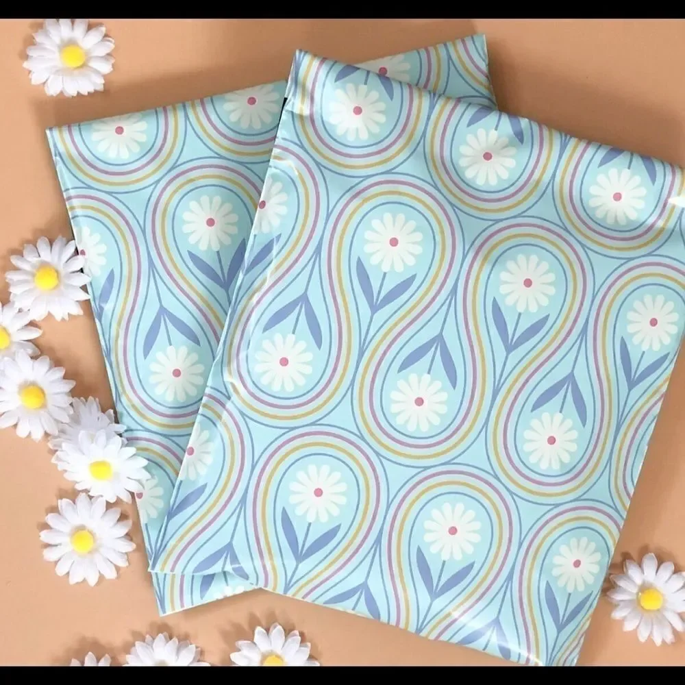 Poly Mailers MIX Sunrise bubble mailer insert card